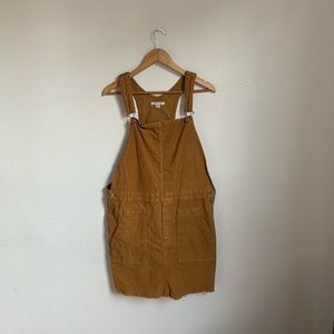 Corduroy Overalls Dress